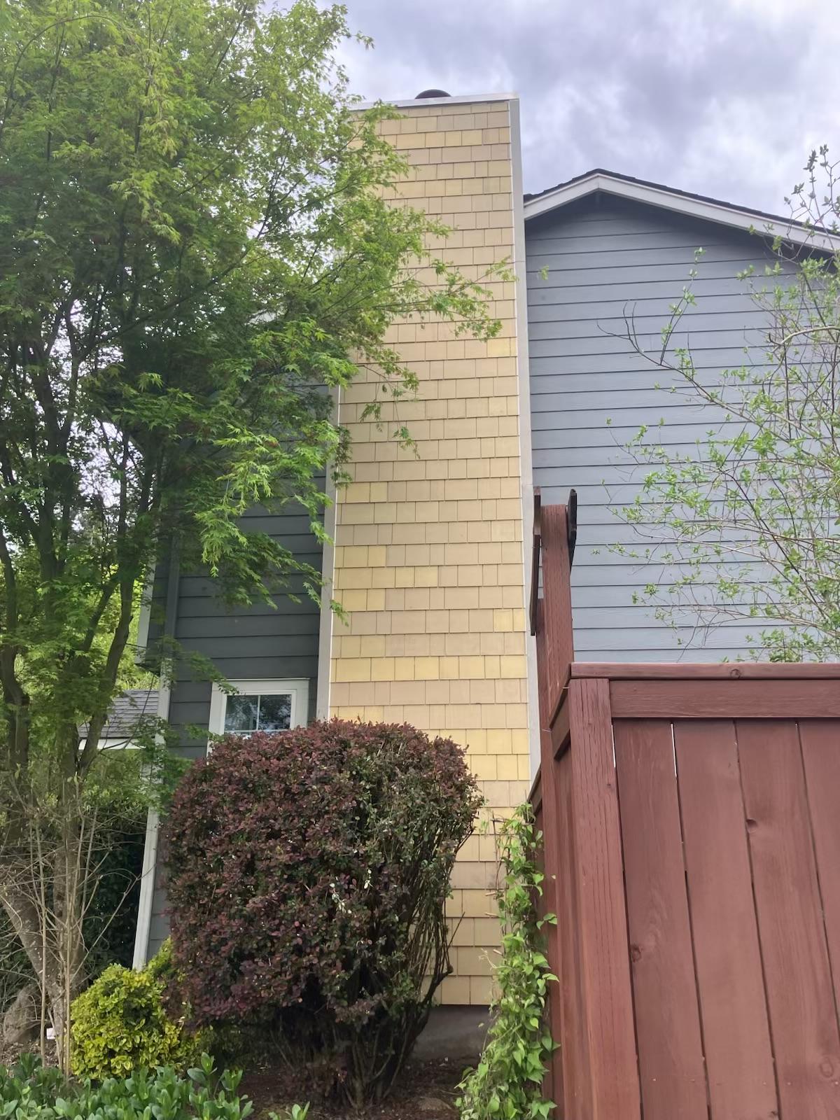 Surface cracking and paint failure — the first signs that something deeper was going on.