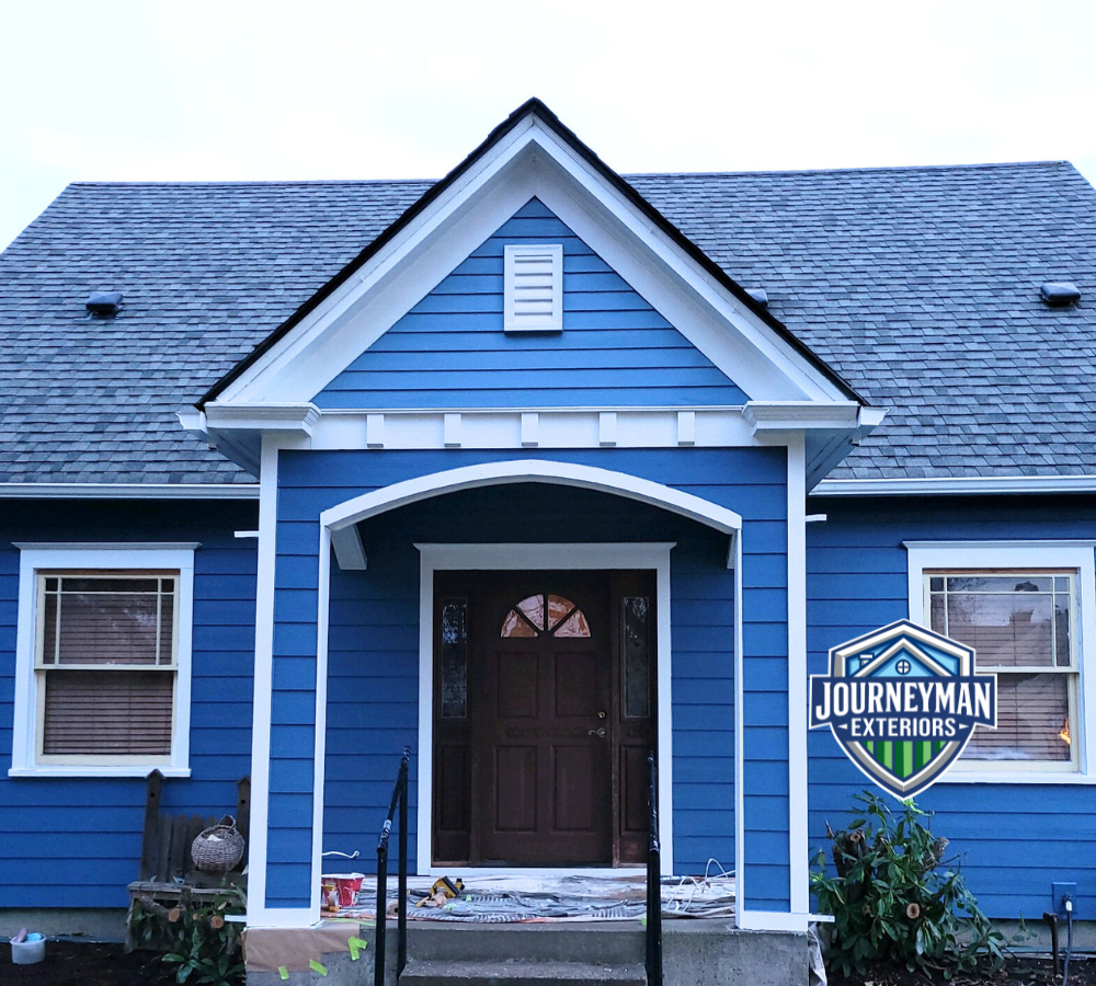 Bungalow exterior restoration in Vancouver, WA
