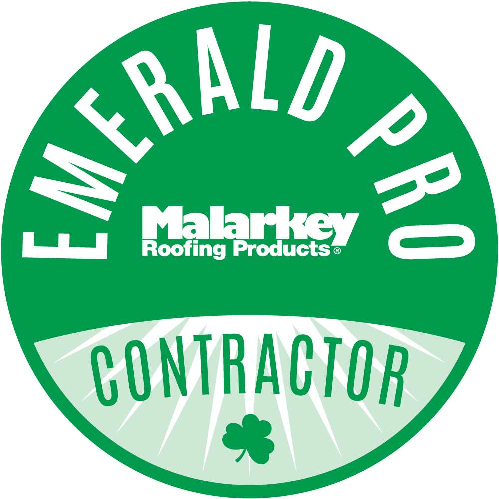 Emerald Pro designated Malarkey Certified Contractor