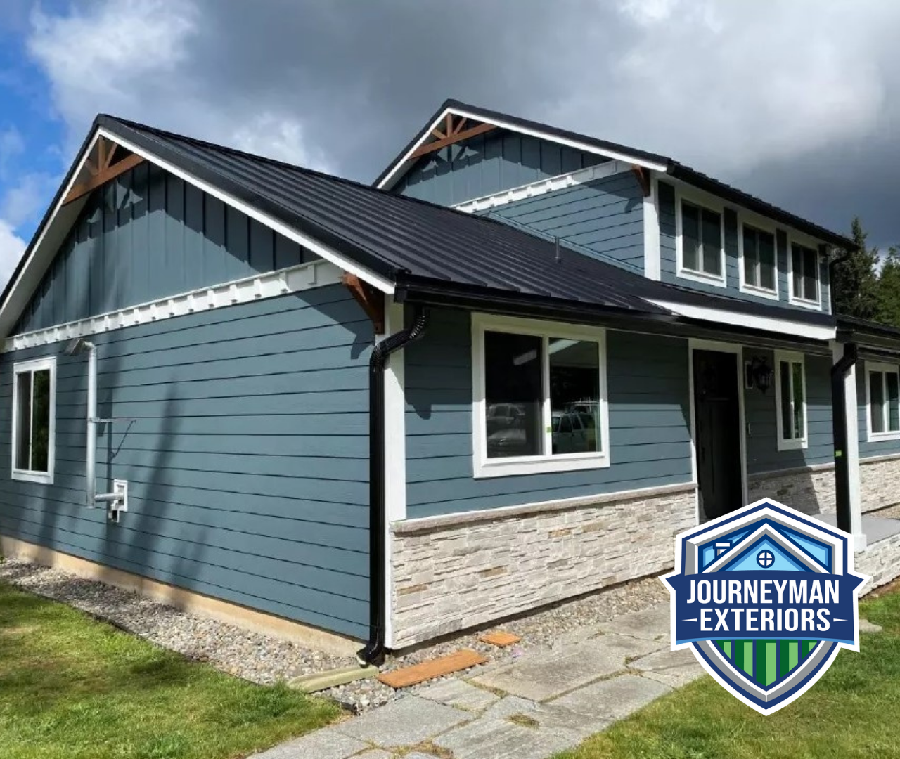 Luxury exterior home remodel in Vancouver, WA